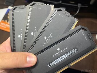 Predam Corsair Dominator Platinum RGB 64GB 6000Mhz cl36