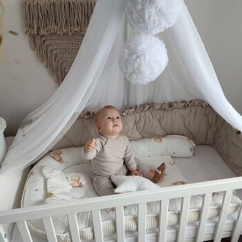 Pom Pom baldachýn viac farieb na výber