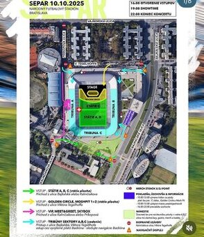 Separ koncert tehelné pole