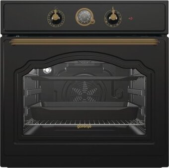 Vstavaná elektrická rúra s retro dizajnom - Gorenje BO 73 CL
