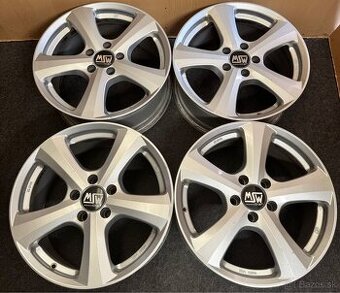5x112 R17 MSW design by O.Z ET 35 strieborne