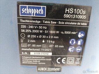 Predám stolova píla