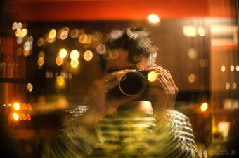 Adaptovaný cine objektív Isco Cinelux 50/1.6