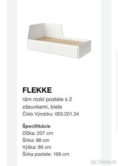 Rozkladacia posteľ IKEA