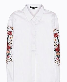 Blúzka s vyšívanými rukávmi, veľ. L