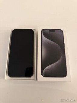Predám iPhone 15 Pro, 256 GB, vo výbornom stave, so všetkým - 1