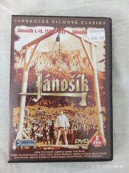 Predám - DVD Jánošík I. - II. (1962 - 63) + 1921 - 1