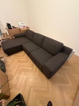 Luxusná a priestranná rohová sedačka s otomanom (L)🖼️