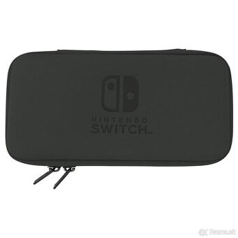 Nintendo Switch Lite : Hard Pouch (Black/Yellow)