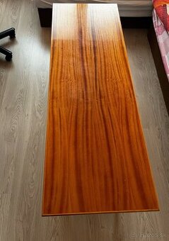 Konferenčný stolík – drevený, retro štýl