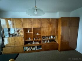 Obývačková stena, skrine, stolík, kreslá - 1