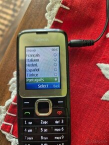 Nokia C2 01 dual sim čierny nemá slovenské menu iba anglicky