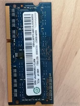 RAM na notebook 4GB