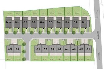 Novostavba rodinných domov iba 5 minút od Zlatých Moraviec