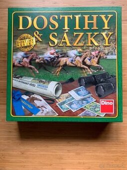 Spoločenská dosková hra DOSTIHY A SÁZKY