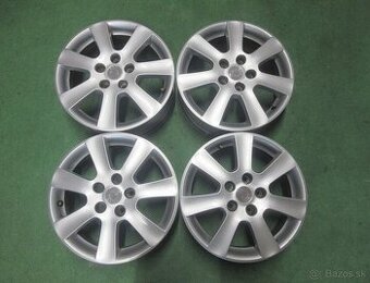 R16 hliníkové disky BORBET rozteč 5x112 ET50 škoda octavia