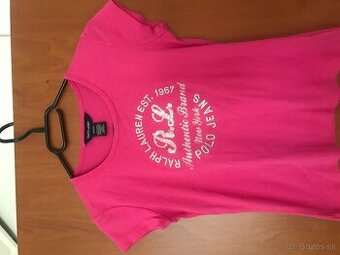 RALPH LAURENT originál fuksia damske tricko S