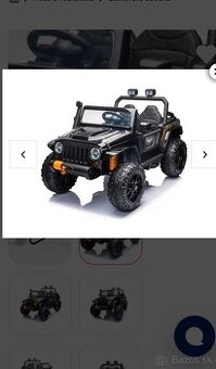 Elektrické autíčko jeep 4Steep