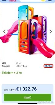 Hraci zámok Litlle Tikes