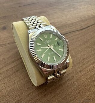 ROLEX Datejust green