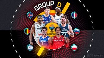 Predám 2 lístky na ME v basketbale mužov Katowice 2025