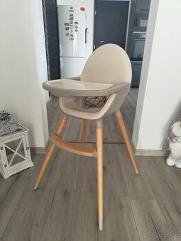 KINDERKRAFT Stolička jedálenská FINI2 Beige