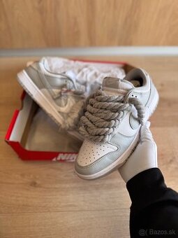 Nike Dunk low “ Grey Fog custom “
