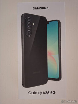 Samsung Galaxy A26 5G 6/128GB Nerozbalený NOVÝ model 2025