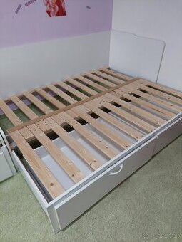 Rozťahovacia posteľ 90x200 na 180x200