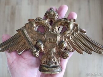 Velká a těžká RU orlice / R-U orel. Packetou obratom zaslem