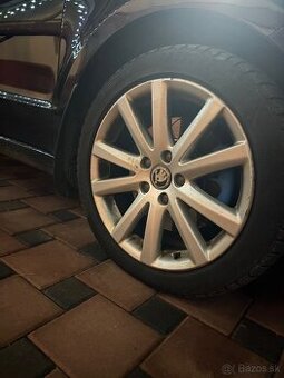 Predam kolesa 5x112 r17 225/45 r17 disky+zimne pneu