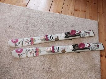 Detské dievčenské lyže 93cm