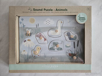 Little Dutch vkladacie puzzle - zvuk