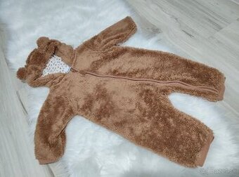 TEDDI overal pre bábätko 80 🐻🤎