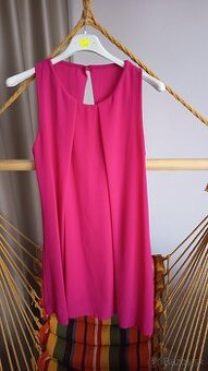 Dámske šaty ružové veľkosť L