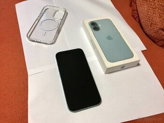 Predám Iphone 16 128gb, batéria 100%