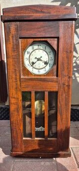 Starožitné kyvadlové hodiny zn. Junghans