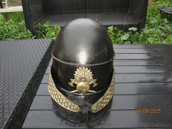 Francuzska hasičská prilba M1840 z 19. storočia