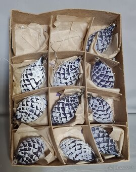 Retro Vianočné ozdoby a svetielka