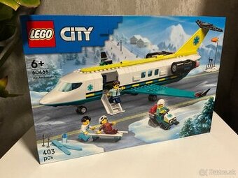 LEGO City 60465 Lietadlo záchranárskej služby