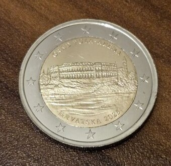 2 Euro Chorvátsko 2025 - Pula Arena (UNC)