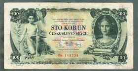 Staré bankovky 100 korun 1931
