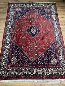 Luxusný ručne viazaný koberec Abadeh, top stav, 304x204 - 1