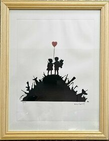 Banksy - Deti na kopci zbraní, č. 030/150