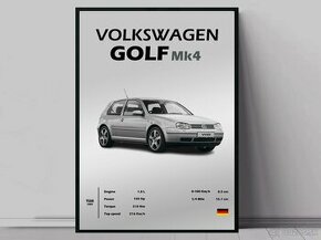 Obraz Volkswagen Golf mk4 - 1