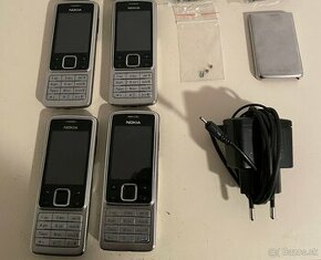 3x Nokia 6300 + úplne nový strieborný kryt