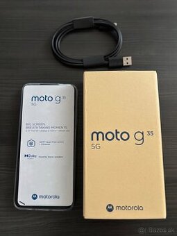 Predám Motorola G35 5G 256GB za skvelú cenu