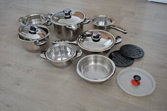 Sada kuchynského riadu z nerezovej ocele Bachmayer