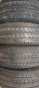 Predám 4ks jazdené letné 235/65r16C 2+2modely na dodávku