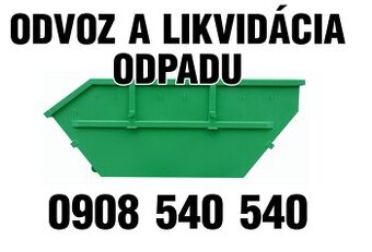 Odvoz a likvidácia odpadu